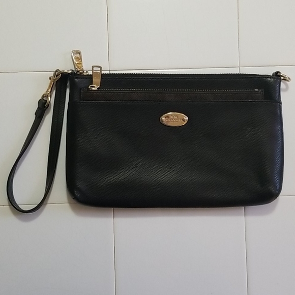 Coach Wristlet clutch with extra pouch - Picture 3 of 7